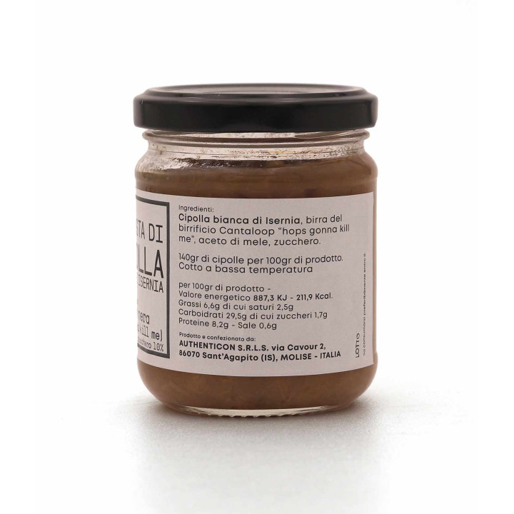 Onion and Black Beer Compote | Molise.Store