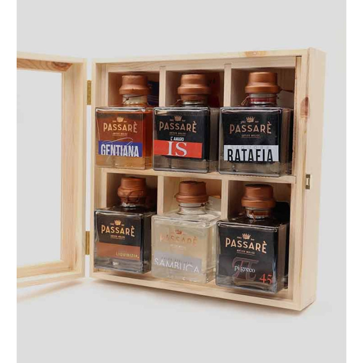 Coffret Passarè Premium - Liqueurs Artisanales du Molise | Molise.Store