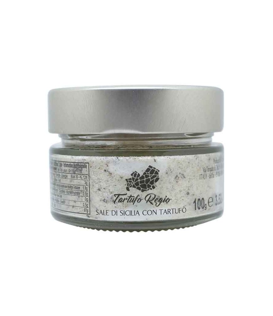 Salt of Sicily with Black Truffle | Molise.Store