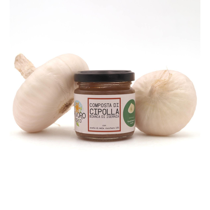 Compote d'oignons blancs Isernia | Molise.Store