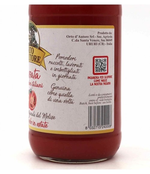 Purée de tomates italienne 700 g | Molise.Store