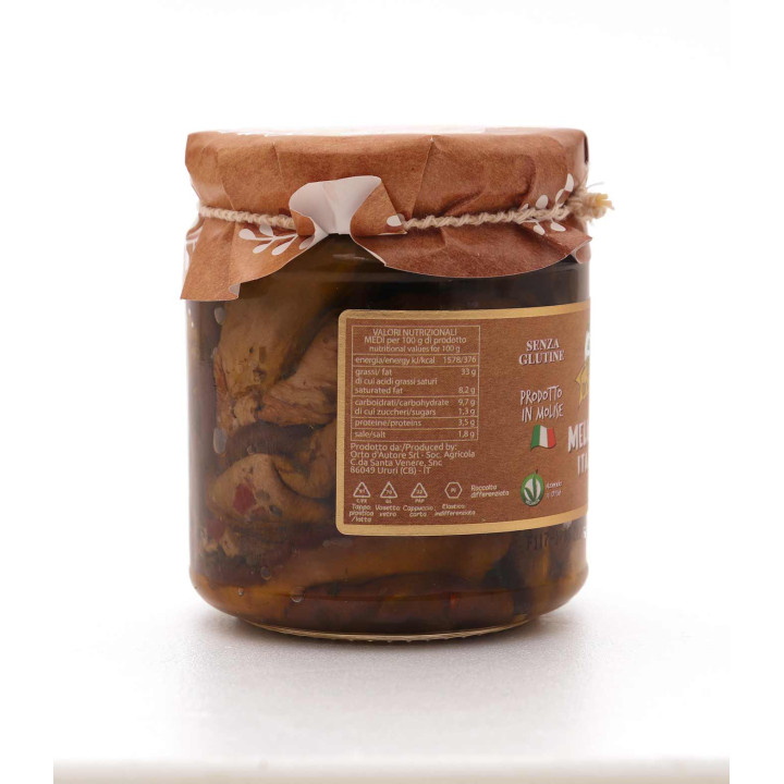 Aubergines à l'huile | Molise.Store