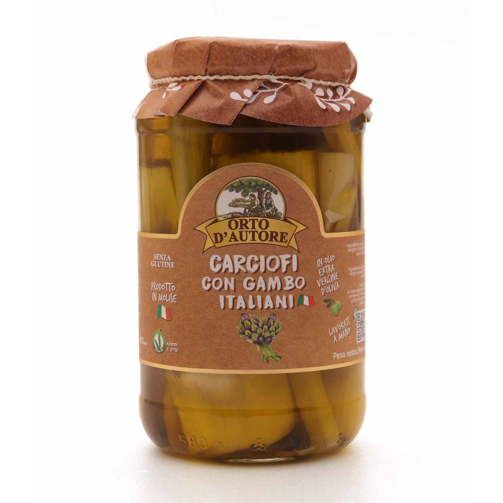 Artischocken mit Stiel in Öl | Molise.Store