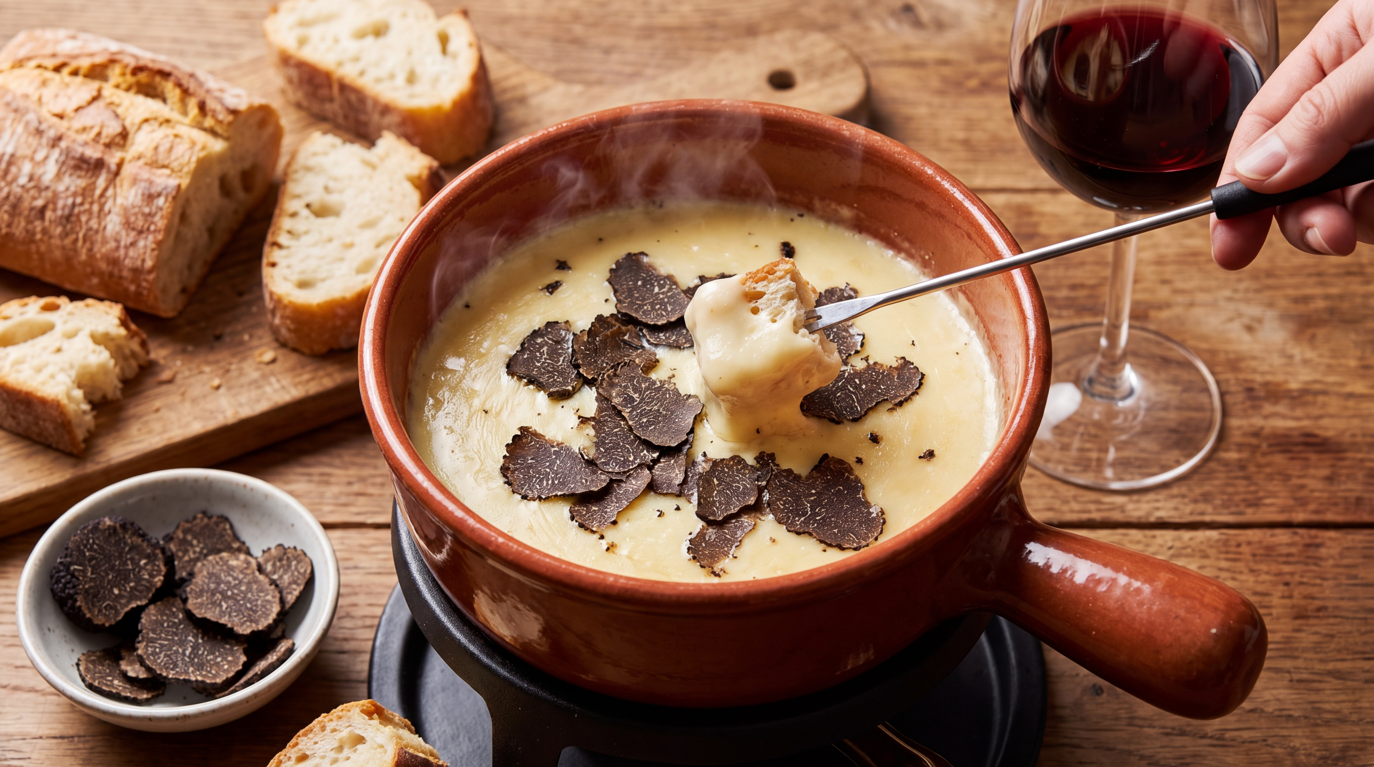 Fonduta al tartufo nero