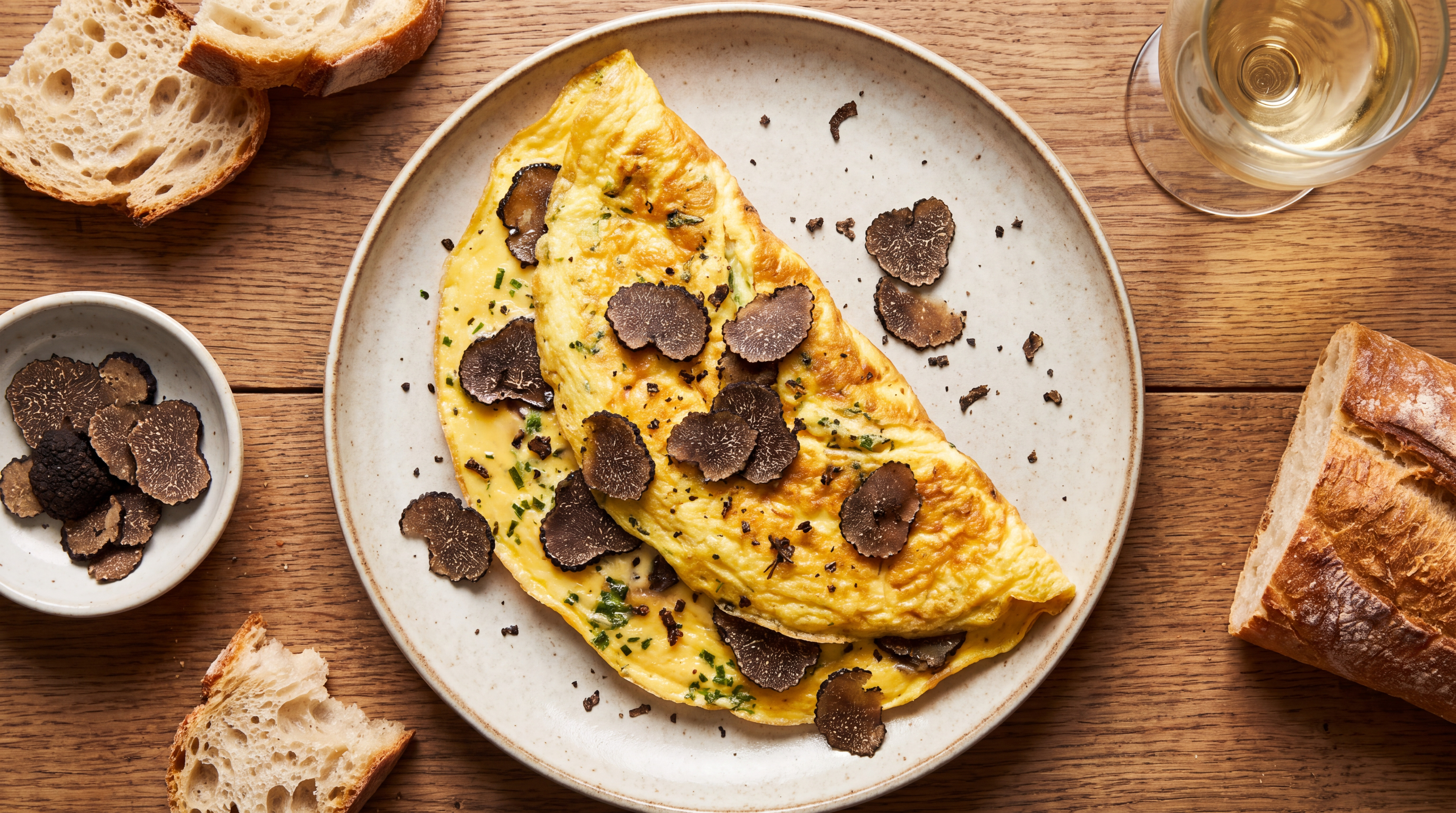 Omelette al tartufo, la frittata molisana delle feste