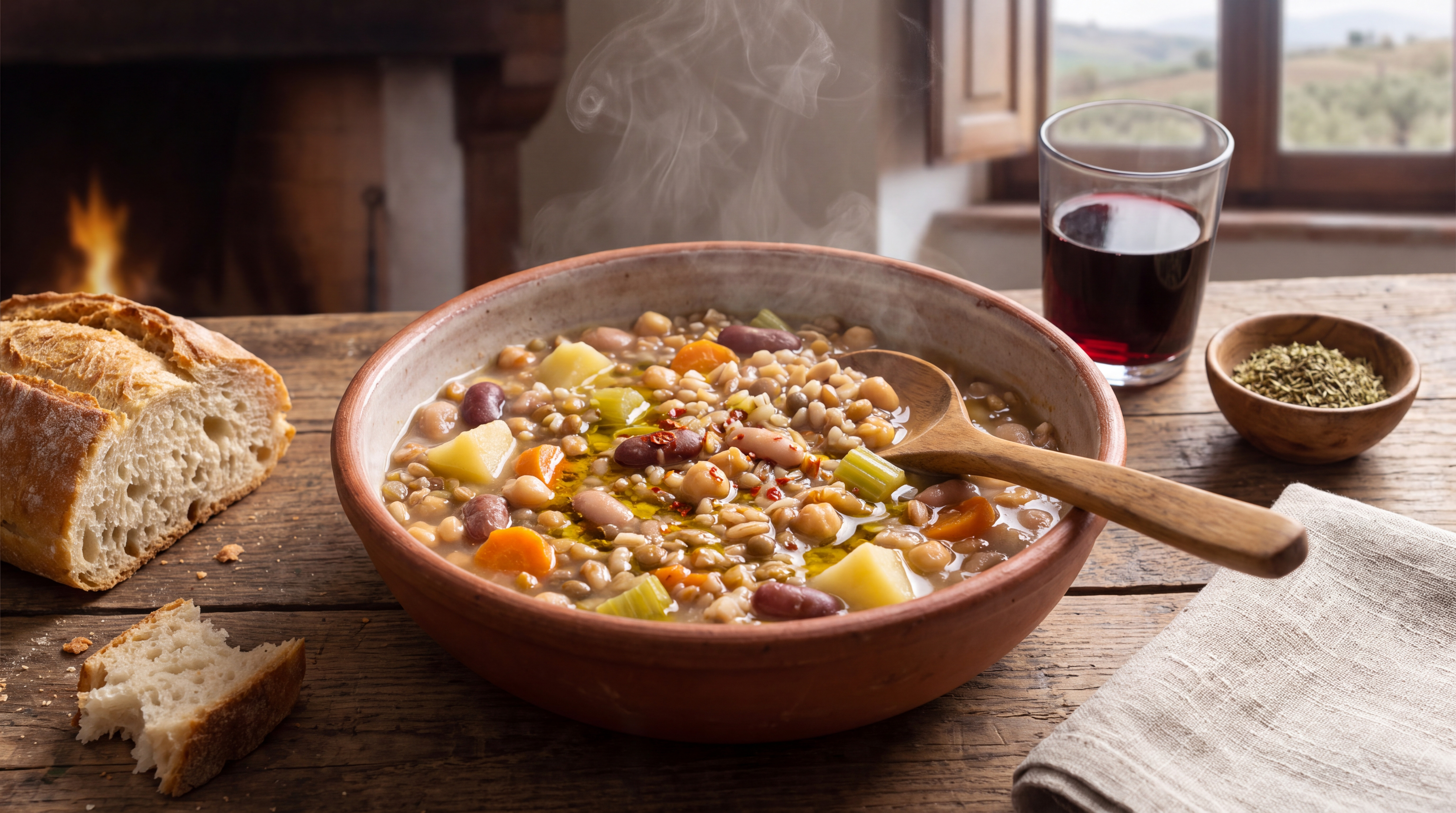 Zuppa di Legumi e Cereali Molisana